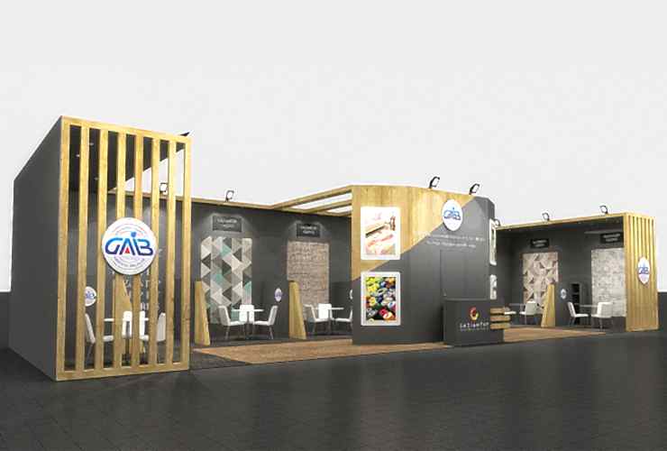 GAİB Domotex Stand Design