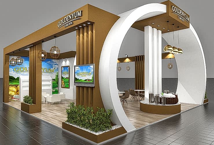 Goldenyum Fuar Stand Design