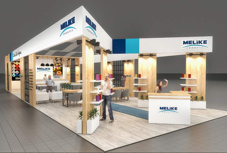 Melike Tekstil Stand Design