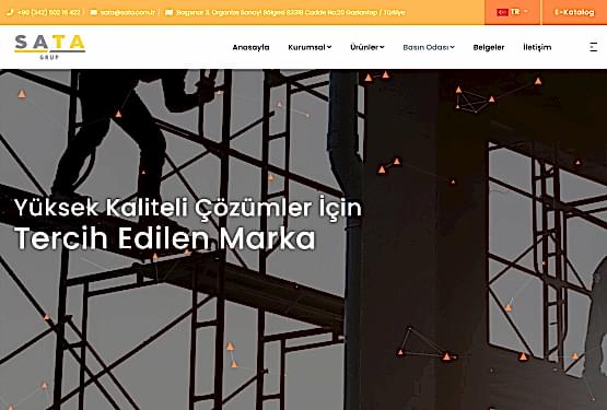 SATA Group Web Design